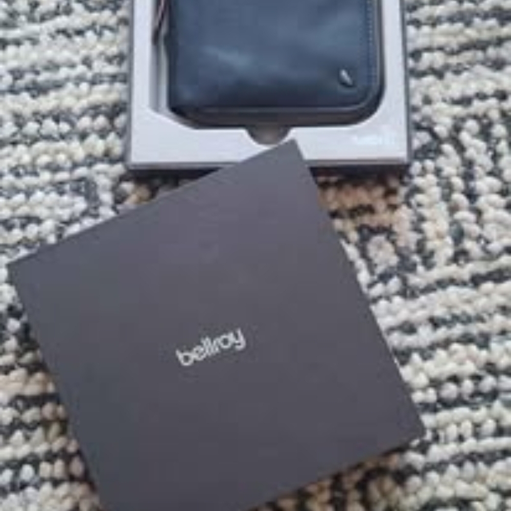 Bellroy Navy Zip Wallet